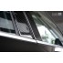 Накладки на стойки дверей (карбон) Mercedes C-Class W205 (2014-) бренд – Avisa дополнительное фото – 1